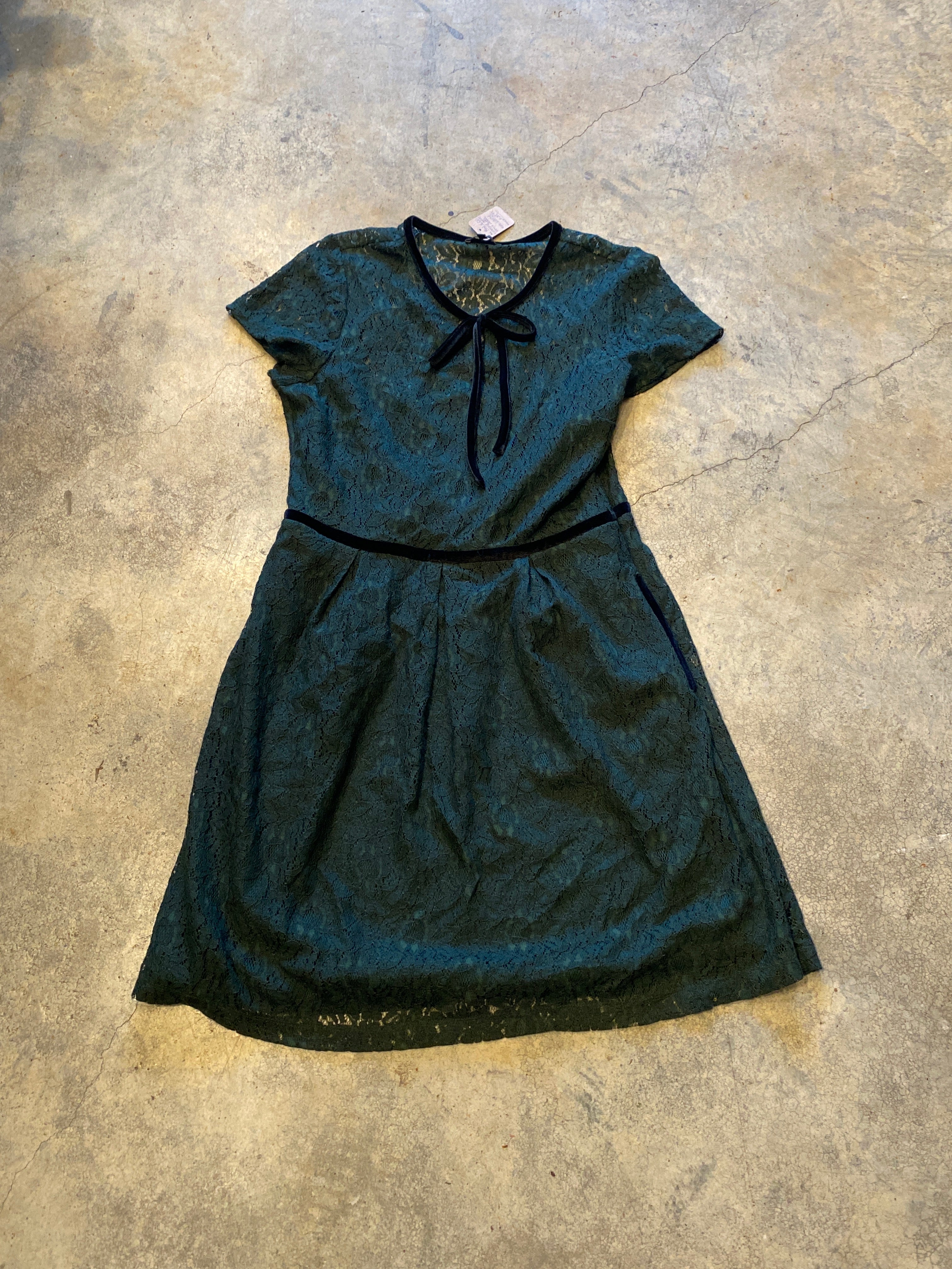 RW & Co Emerald Green Large Dress