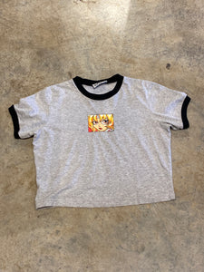 Self Esteem Grey Ringer Shirt