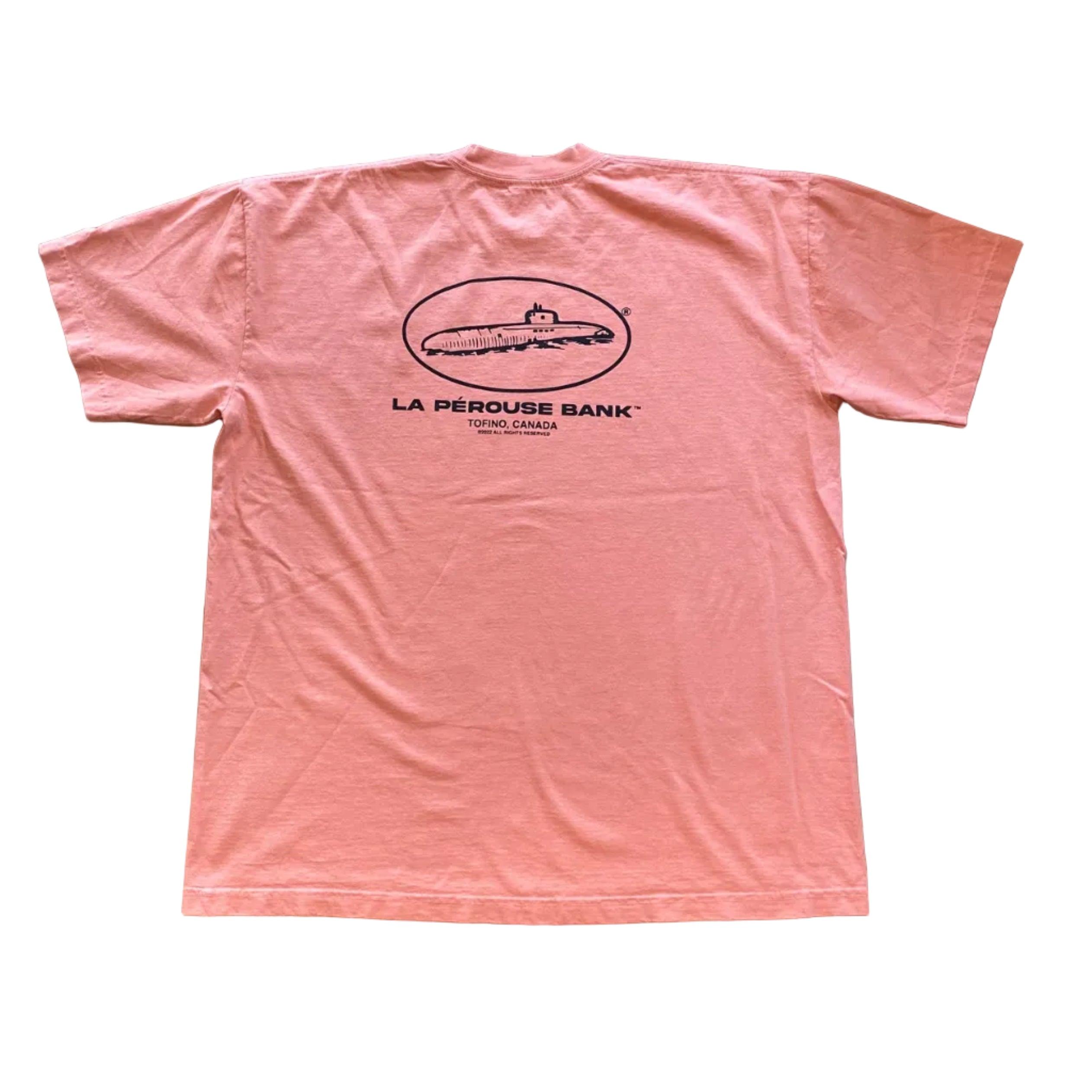 LA Apparel La Perouse Bank LPB SUB Dusty Peach SS Shirt (Copy)