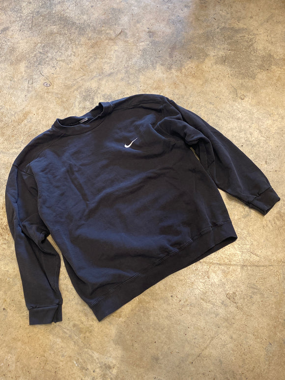 Unbranded Nike Black Crewneck Sweater