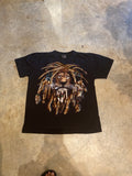 Hot Rock Rastafari Lion Rasta Marijuana Large Shirt