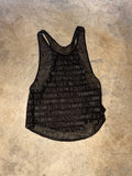 Calvin Klein Sheer Black Shirt