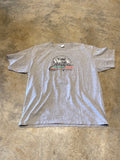 Anvil John Force Grey XXLarge Racing Double Sided Print Shirt 2006