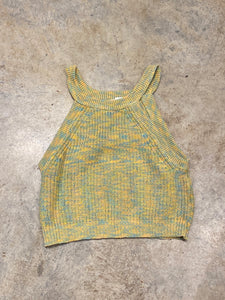 Aeropostale Yellow Green Tank