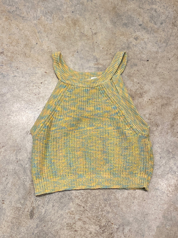 Aeropostale Yellow Green Tank