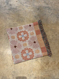 Floral Jacquard Tapestry Blanket