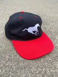 Athletics Softwear Stampeders Black Red Hat