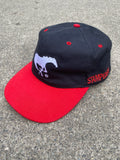 Athletics Softwear Stampeders Black Red Hat