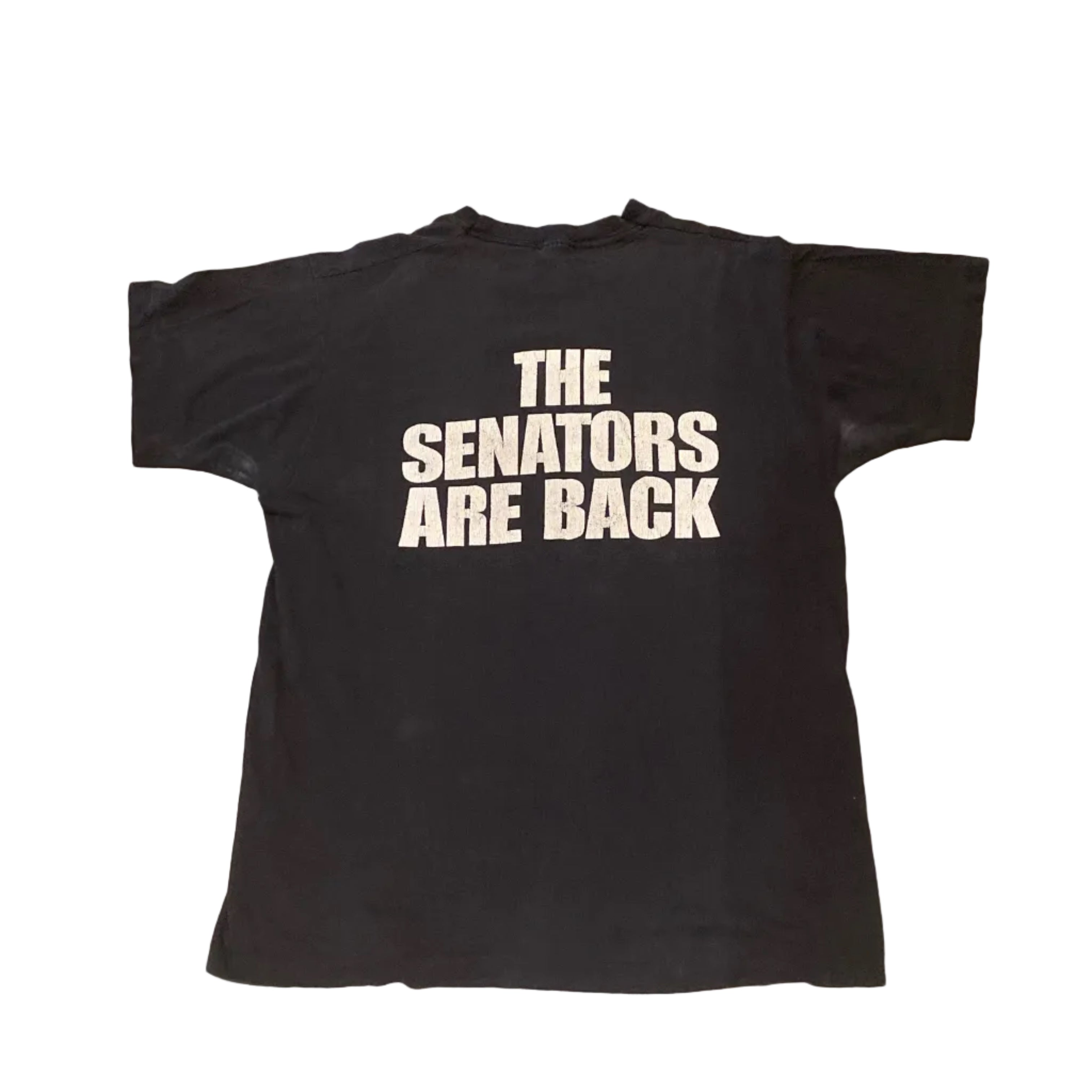 Unbranded Fruit of the Loom Ottawa Senators Stanley Cup Champions Vintage Black Shirt