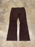 Volcom Brown Trouser Pants repaired Pockets 11