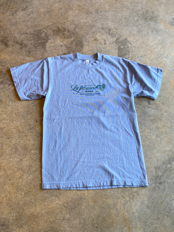 La Apparel Oyster La Perouse Bank Dusty Blue Shirt