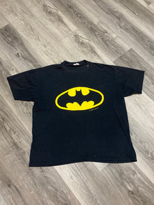 Novel Teez Batman Single Stitch Black Shirt XLarge