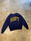 Soffe Sweats Navy Reflective Medium Crewneck Sweater