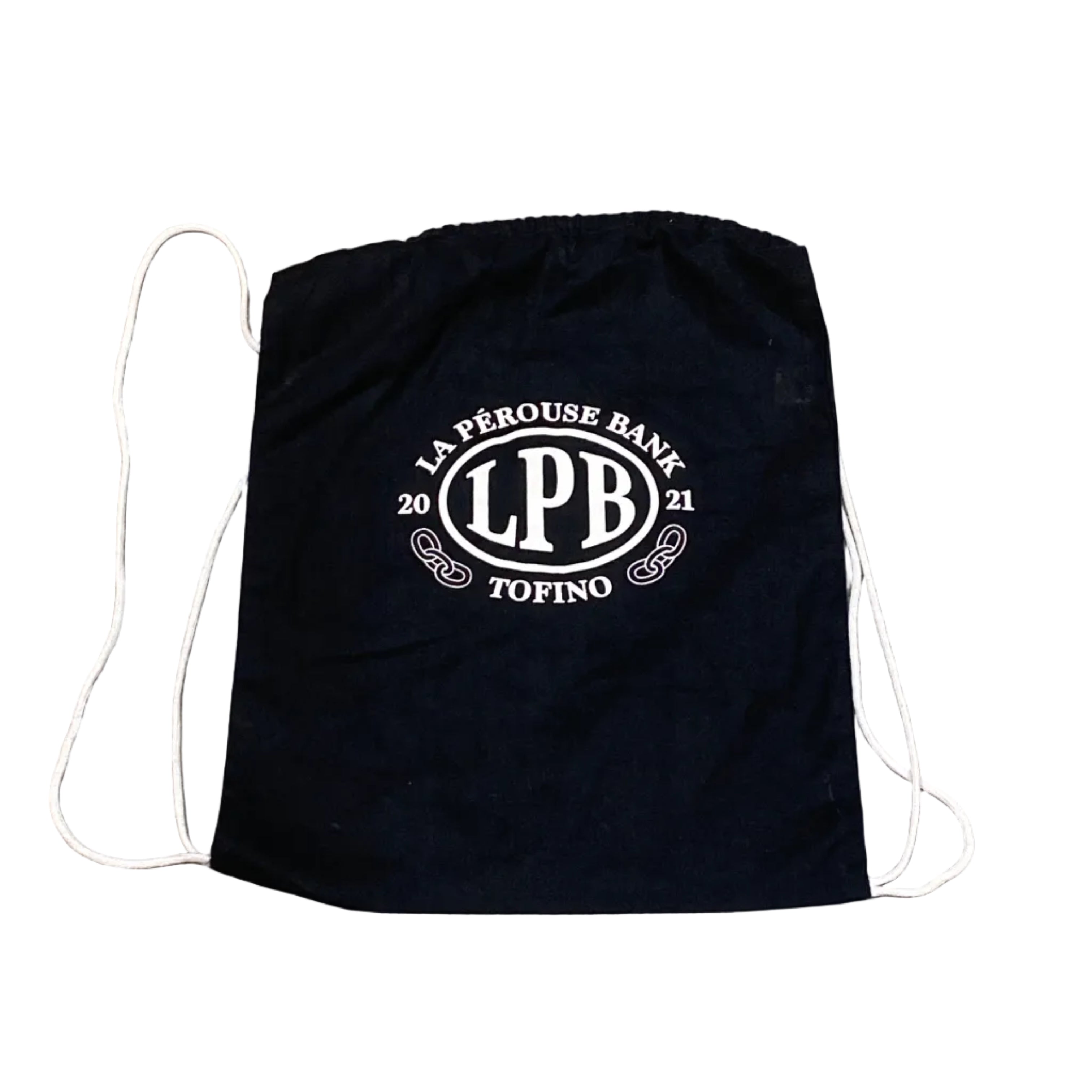 La Perouse Bank LPB Black Cinch Backpack