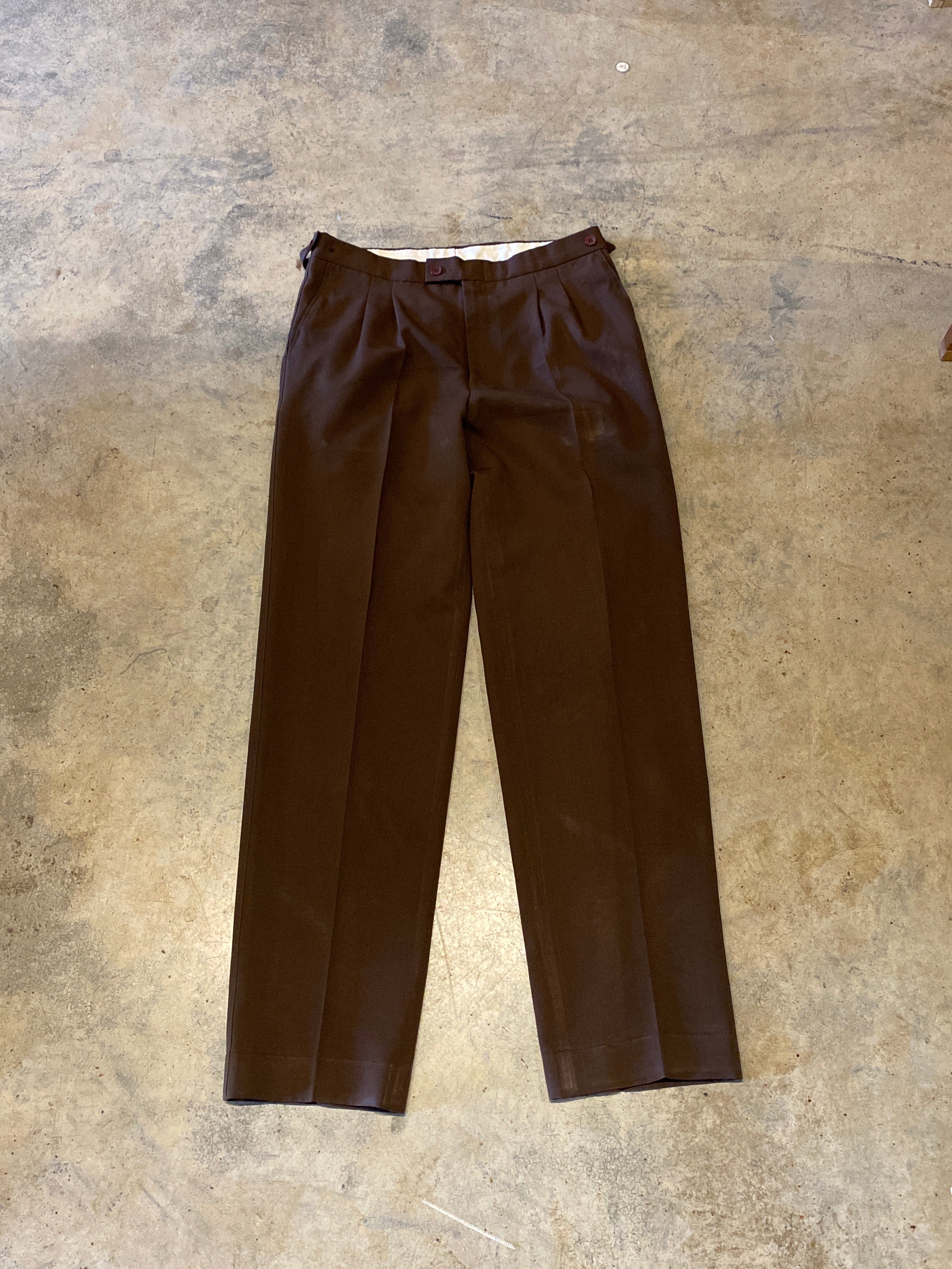 Sqiribo Italiano Brown Dress Pants