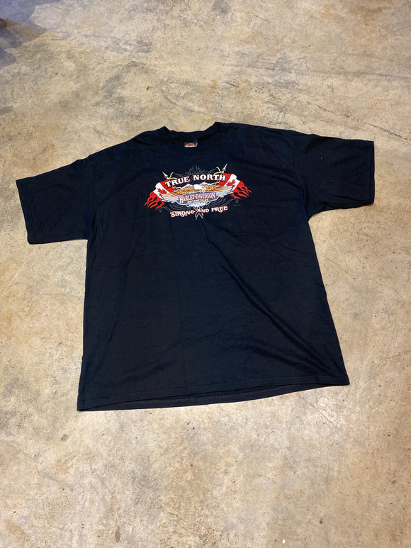 Harley Davidson Mississauga Black XXLarge 2006 Black Shirt