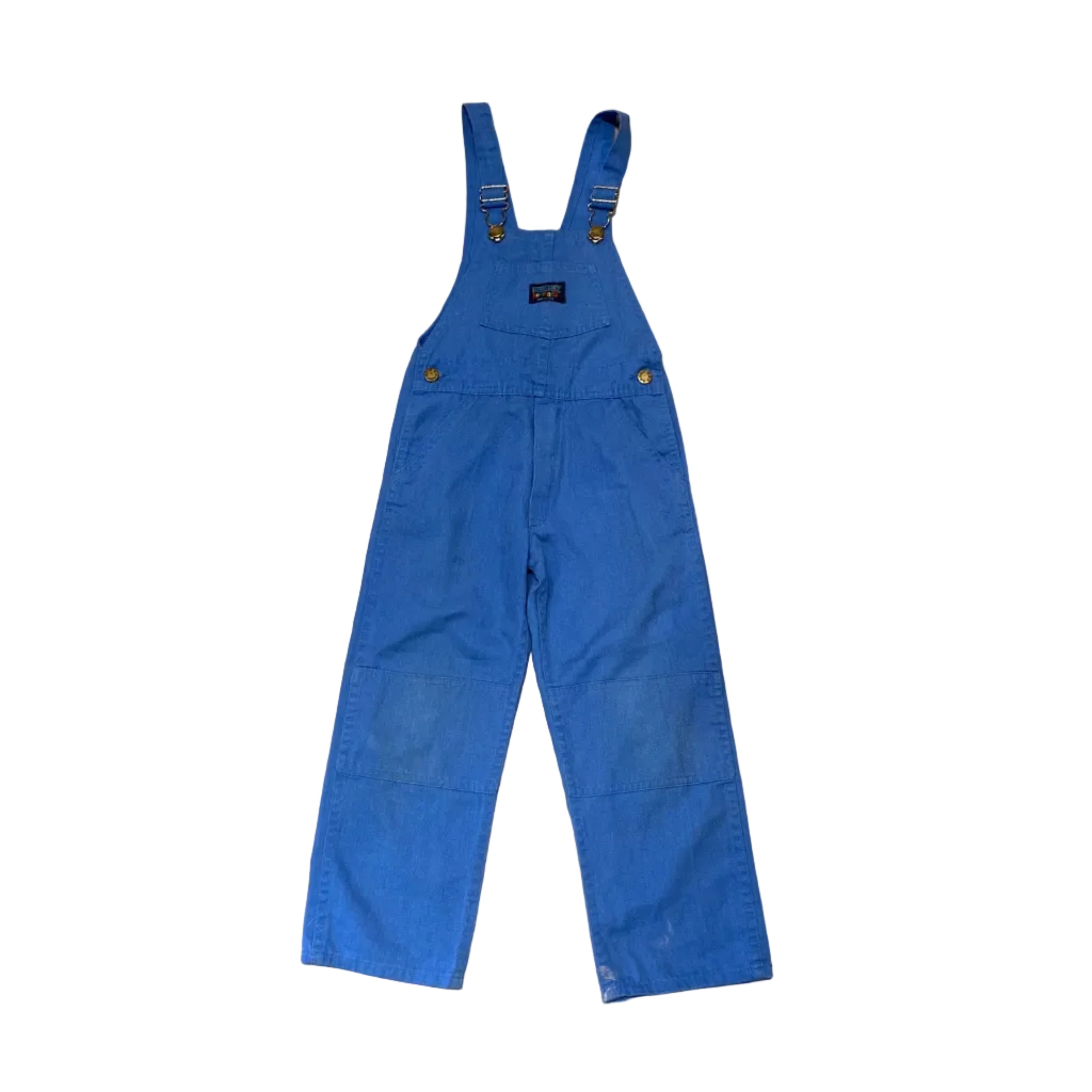 Lands End Blue Kids Vintage Overalls