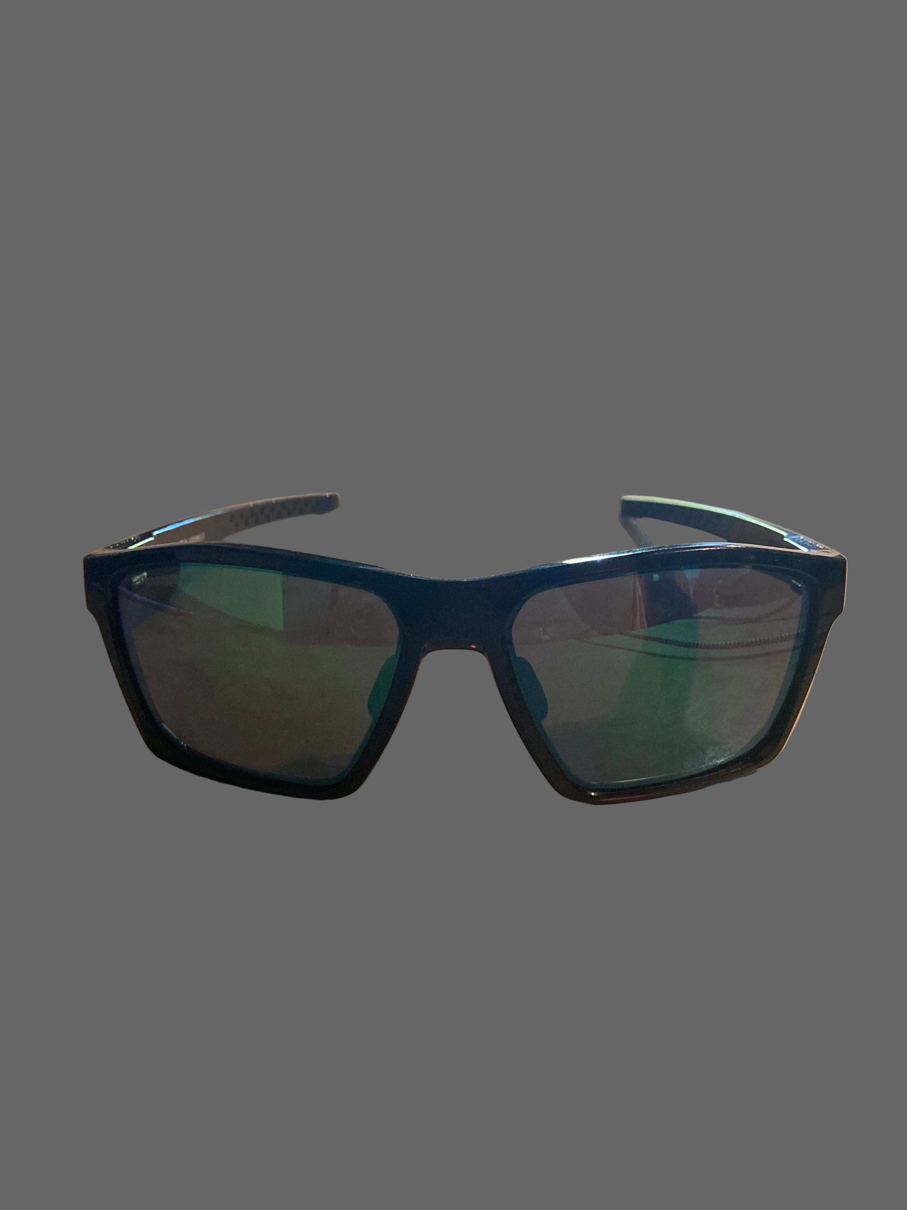 Oakley Targetline Sunglasses with Polished Black Frame and Prizm Lens