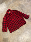 Woolrich Red Plaid Wool Jacket 44