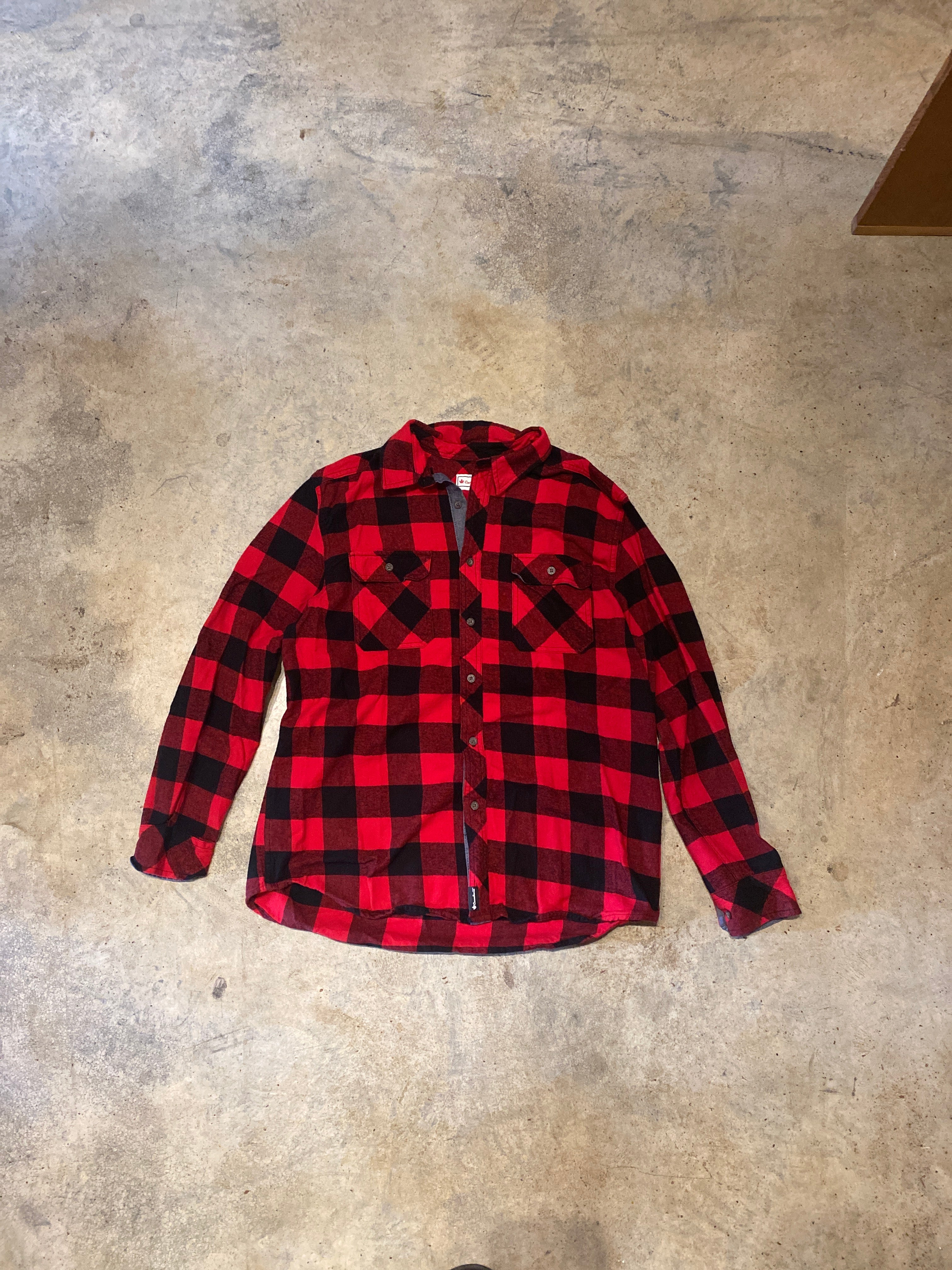 Canadiana Large Flannel LS Shirt