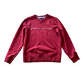 Tommy Hilfiger Burgundy Crewneck Sweater Medium
