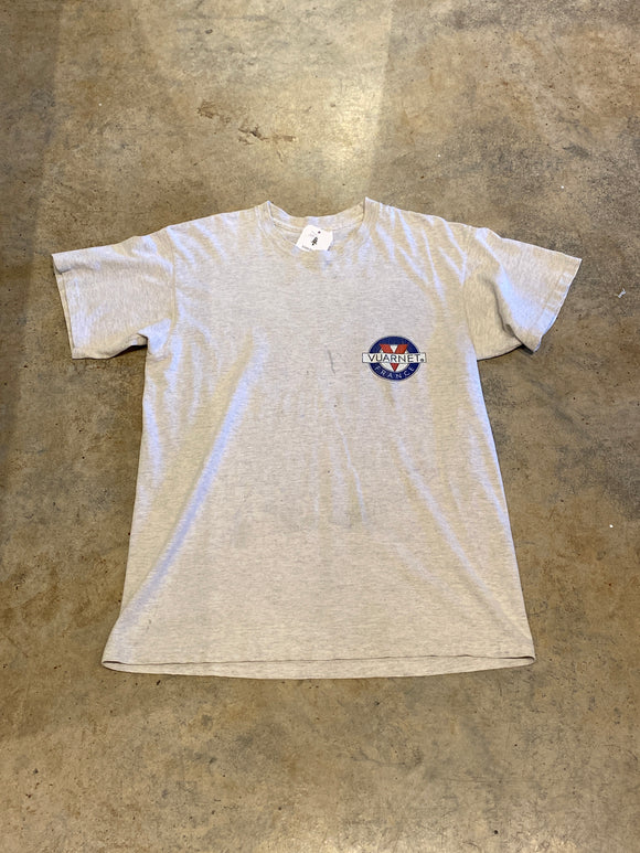 Vuarnet Vintage Made in Canada Large Single Stitch Grey Shirt