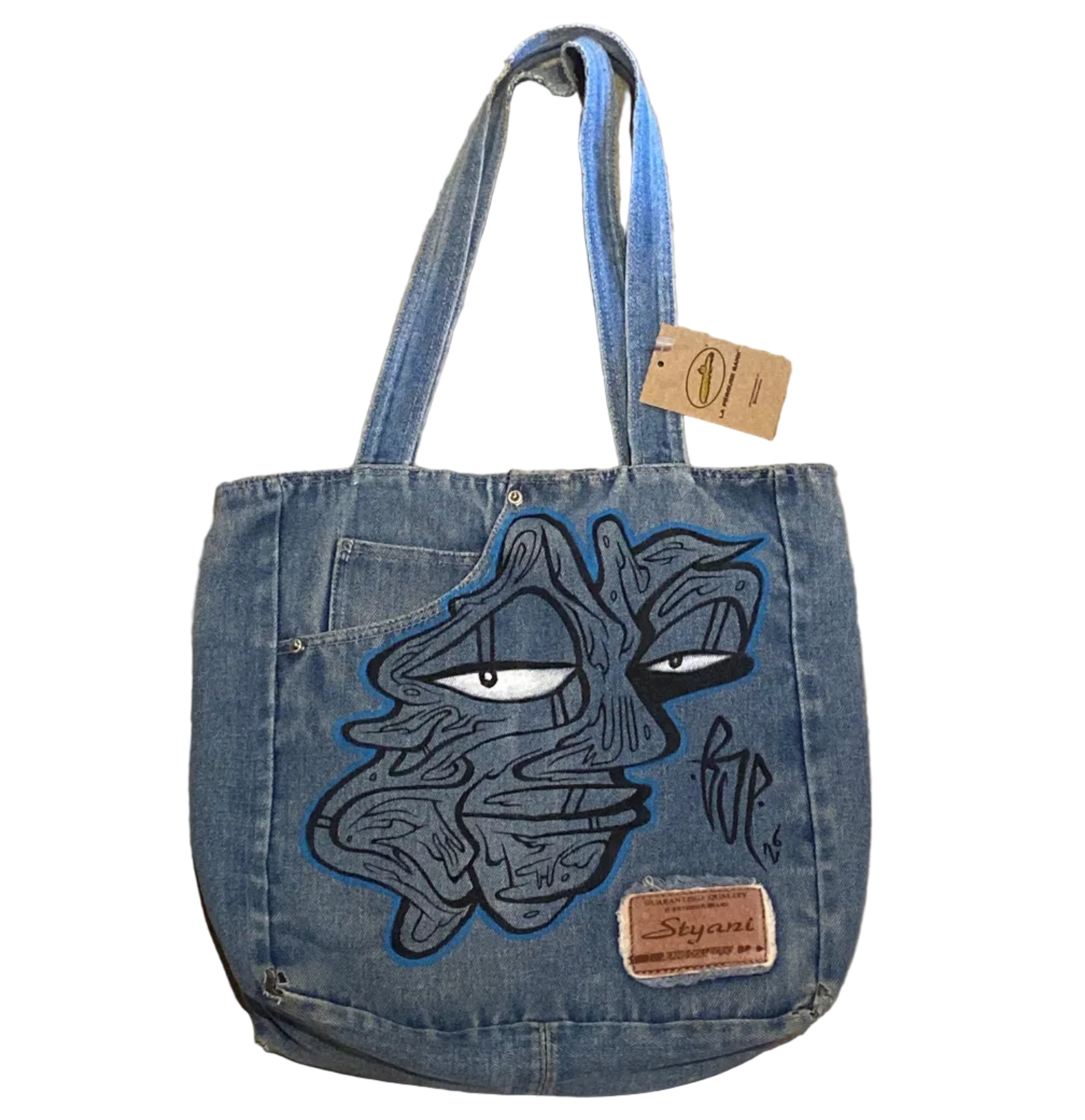Vizstim Rework Styani Denim Bag
