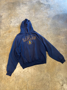 Hanes Arlington Eagles Blue Hoodie XLarge