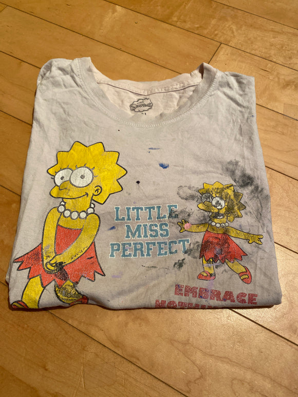 The Simpson Little Miss Perfect Lisa Shirt Super Thrashed