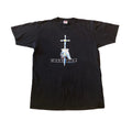 Jerzees Histemi Warriors Ephesians 6:12 Black Large Vintage Shirt