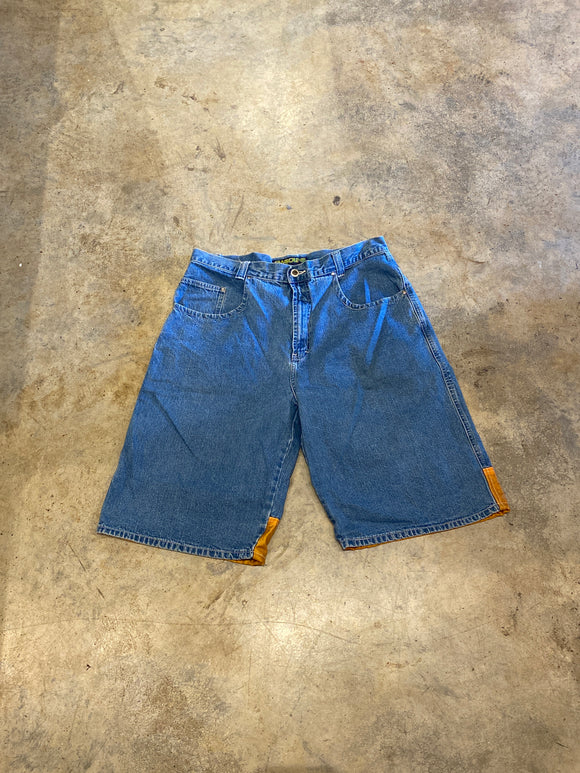 Gasoline Jorts with Back Embellishments 36