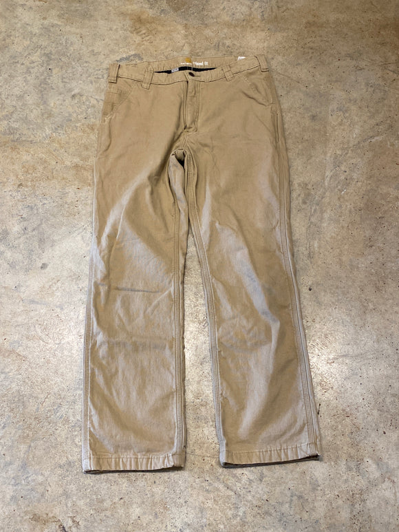 Carhartt 34 32 Straight Leg Made in Nicaragua Tan Pant