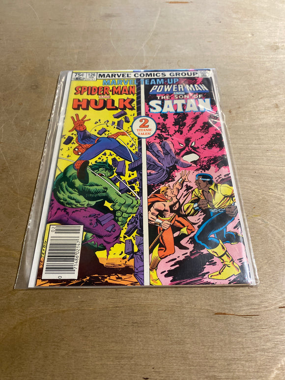 Marvel Team Up Spider-Man and Hulk | Power Man and The Son of Satan #126 Feb Comic Book