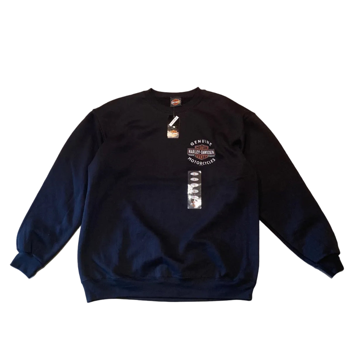 Harley Davidson Utica New York Deadstock Large Crewneck 2011