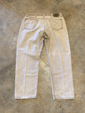 Wrangler Taupe Denim Pants 38 30