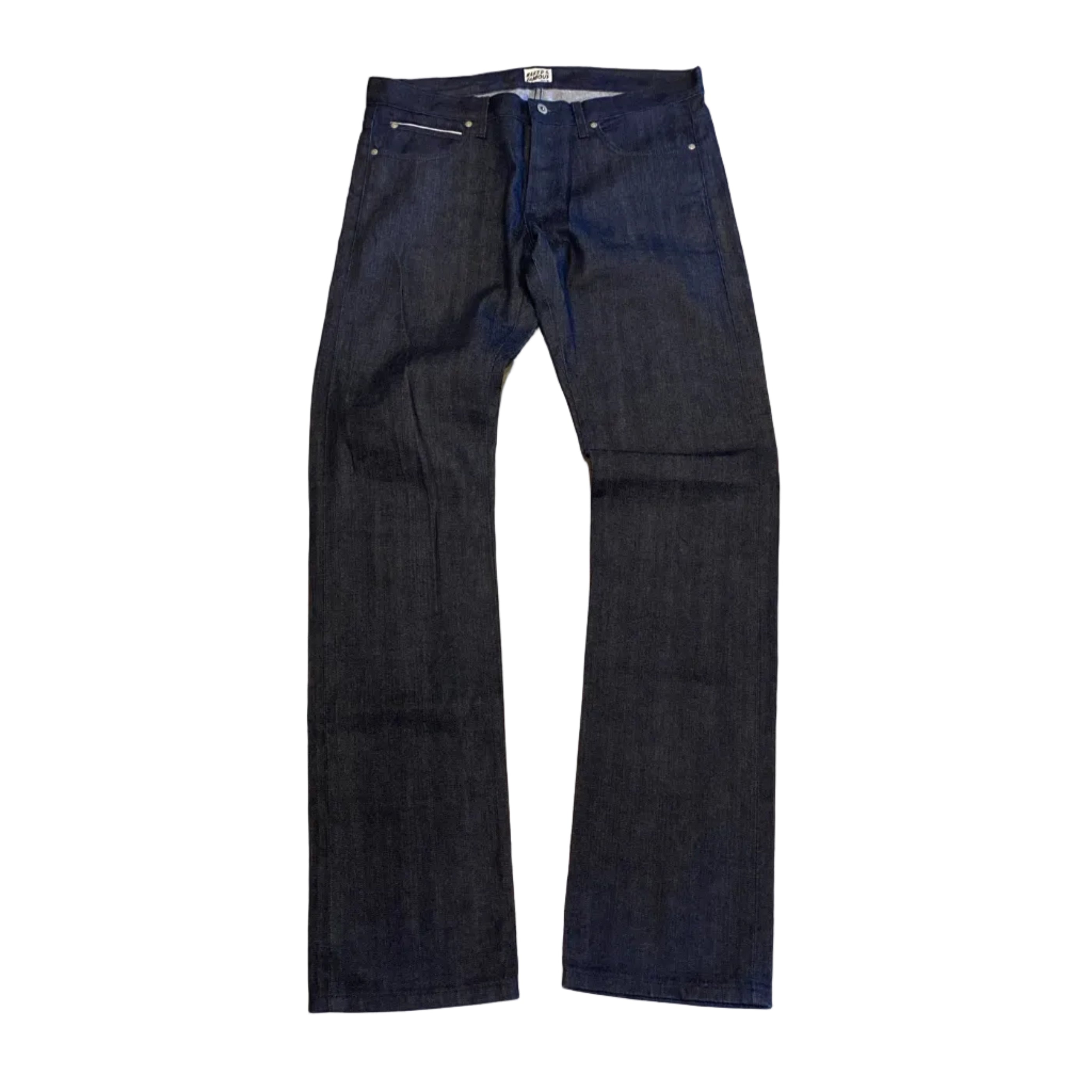 Naked & Famous Skinny Guy Indigo Broken Twill Selvedge Size 36 37