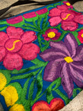 Embroidered Flower Shoulder Bag Purse