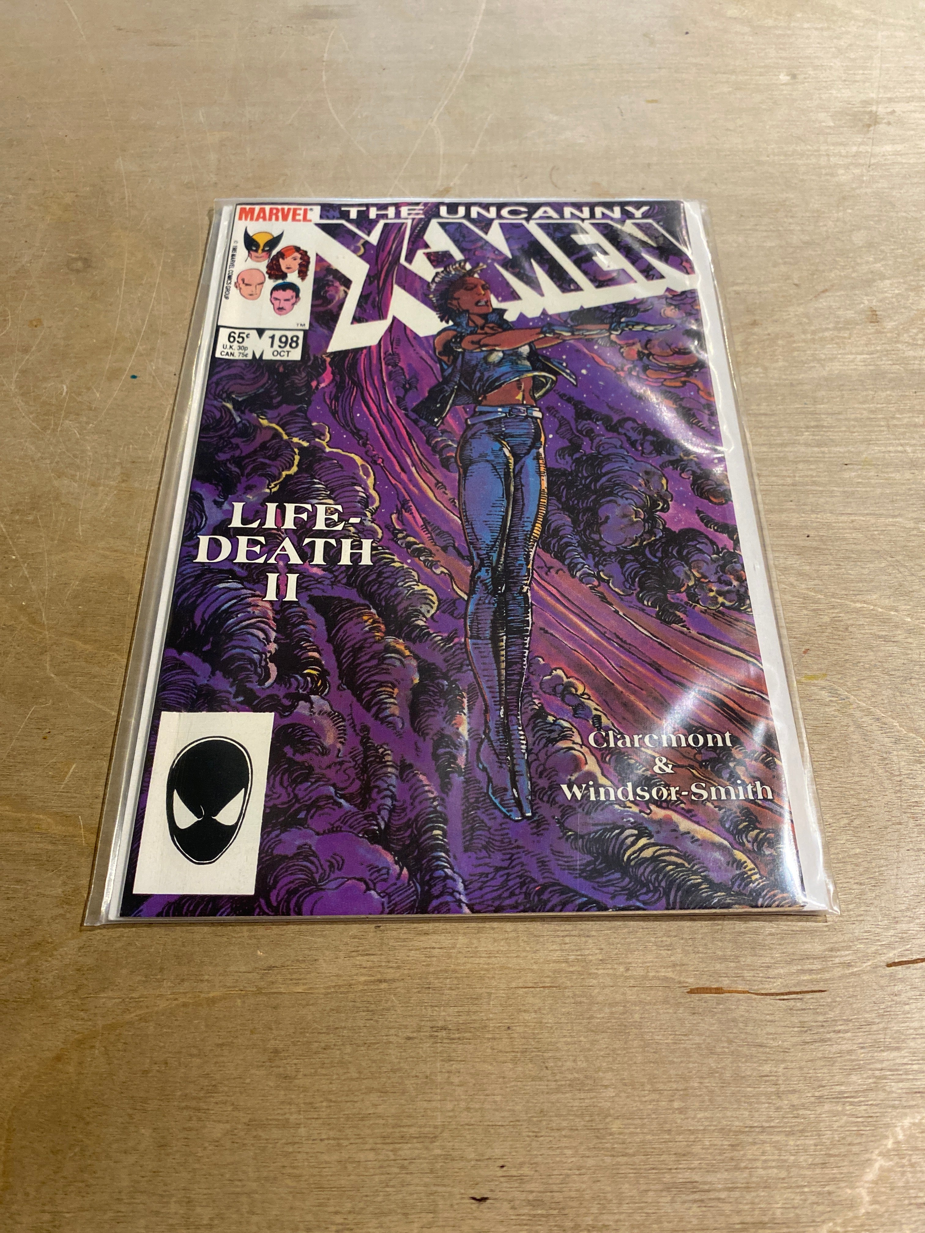 Marvel The Uncanny X-Men 198 October 1985 Comic Book