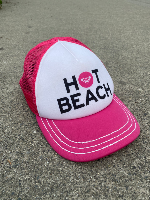 Roxy Hot Beach Pink Trucker Hat