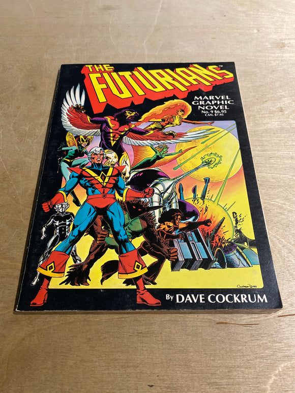 The Futurians Marvel Graphic Comic Novel No.9 1983