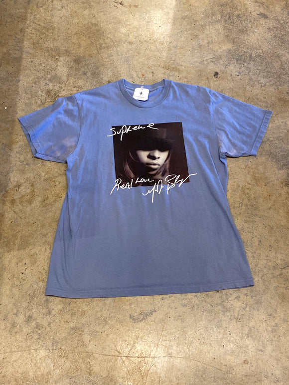 Supreme Mary J. Blidge Slate Blue Large Shirt