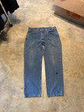 Levi 550 38 34 Made in Bangladesh Denim Pants (Black on front left leg)