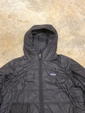 Patagonia Black Zip Primaloft Zip Hooded Jacket Medium