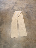 Knit Ivory Handmade Scarf