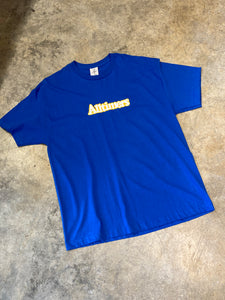 Alltimers Bubble Logo  Streetwear  SS Xlarge  Blue Shirt