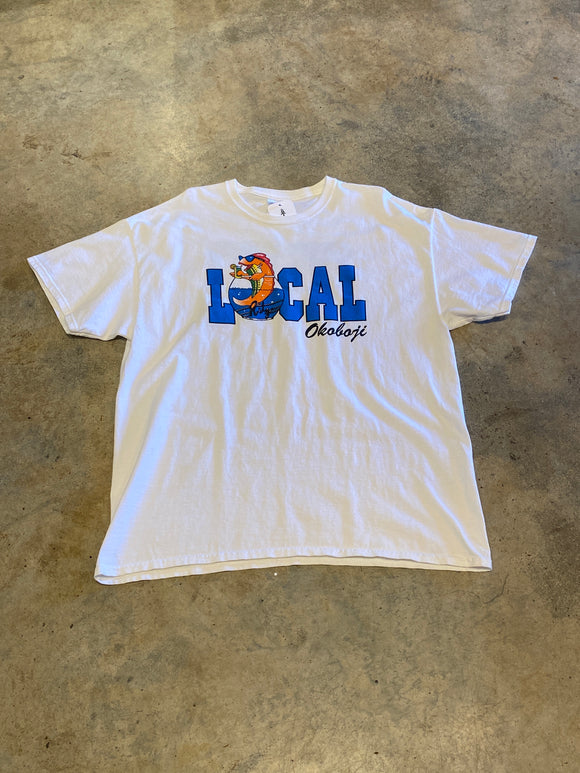 Gildan Local Okoboji The Ritz XLarge White Shirt