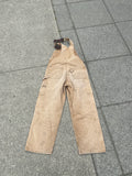 Carhartt Light Brown Overalls 36 30 Made in Mexico