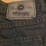 Wrangler 40 32 Moss Green Denim Pants