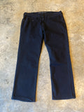 Old Navy Straight Black Denim Pants 38 32