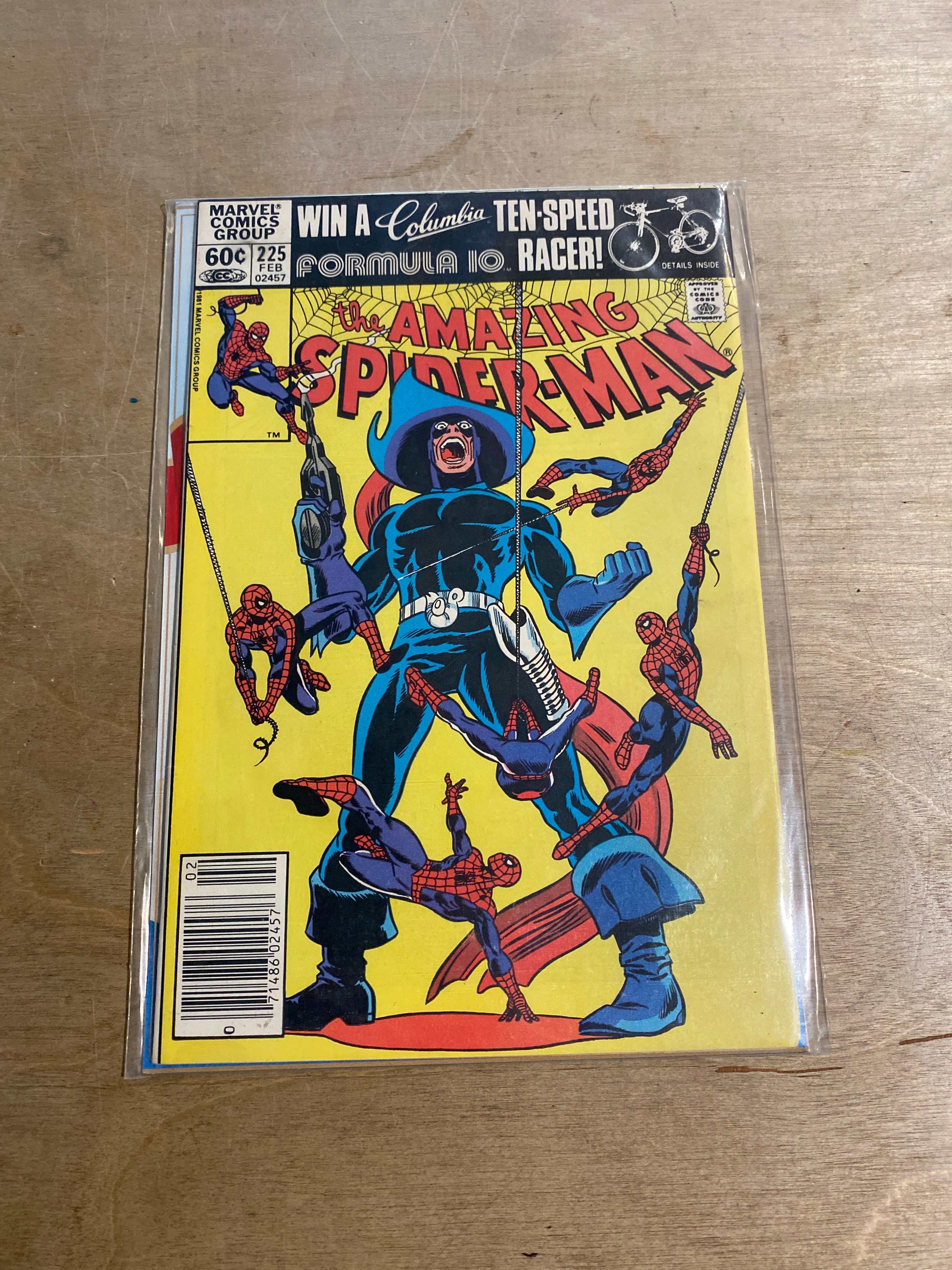 Amazing Spider Man Comic 225 Feb 1981